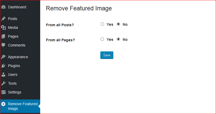 Common Settings