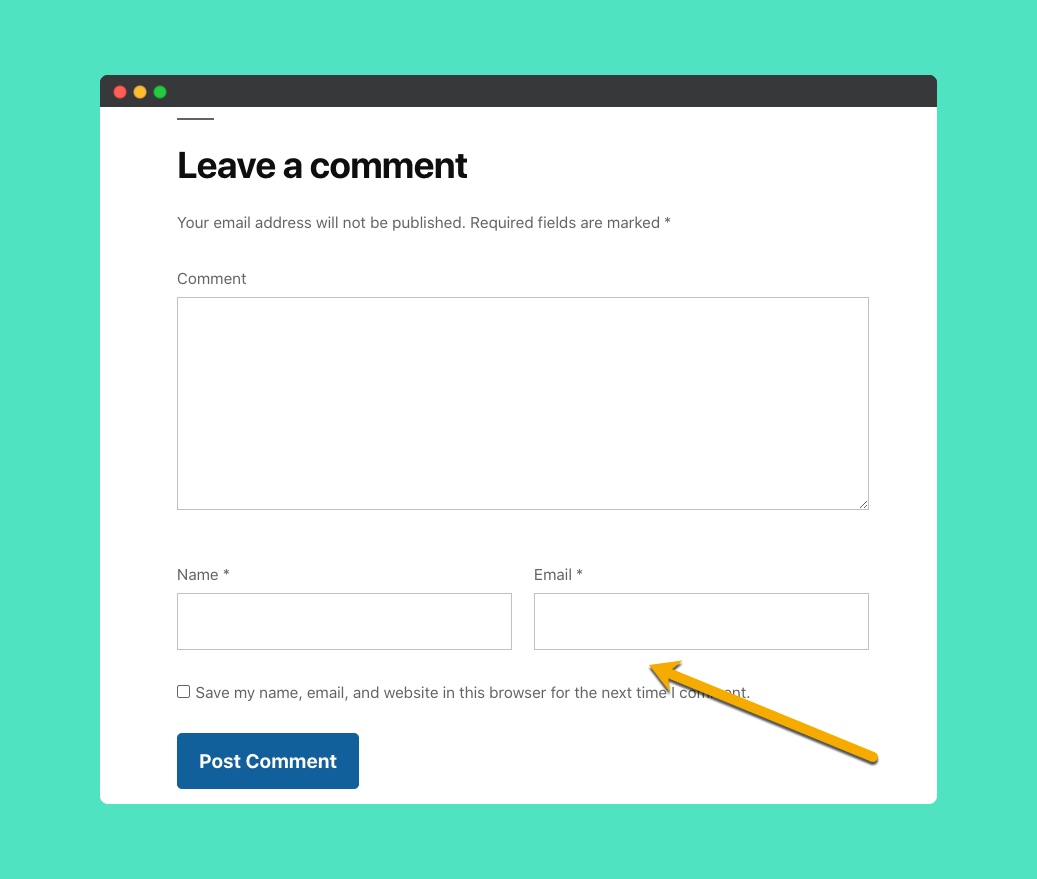 After Removing Website Link Field - Remove Website Link Field From Comment Section