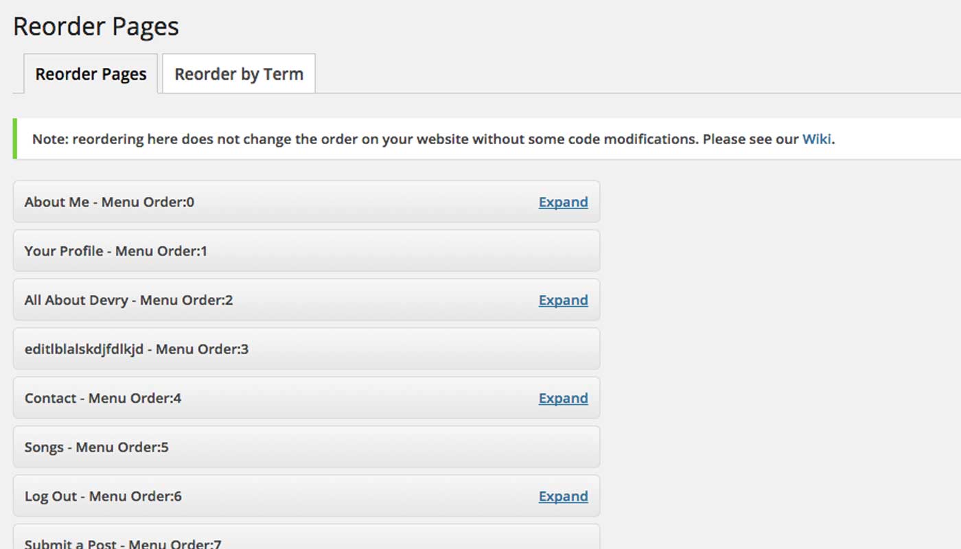 This is an add-on to the <a href="https://wordpress.org/plugins/metronet-reorder-posts/">Reorder Posts</a> plugin.