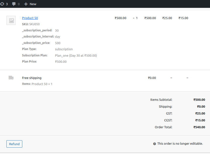 **Recurring Billing Configuration**: Setting the price, interval, period, and trial.