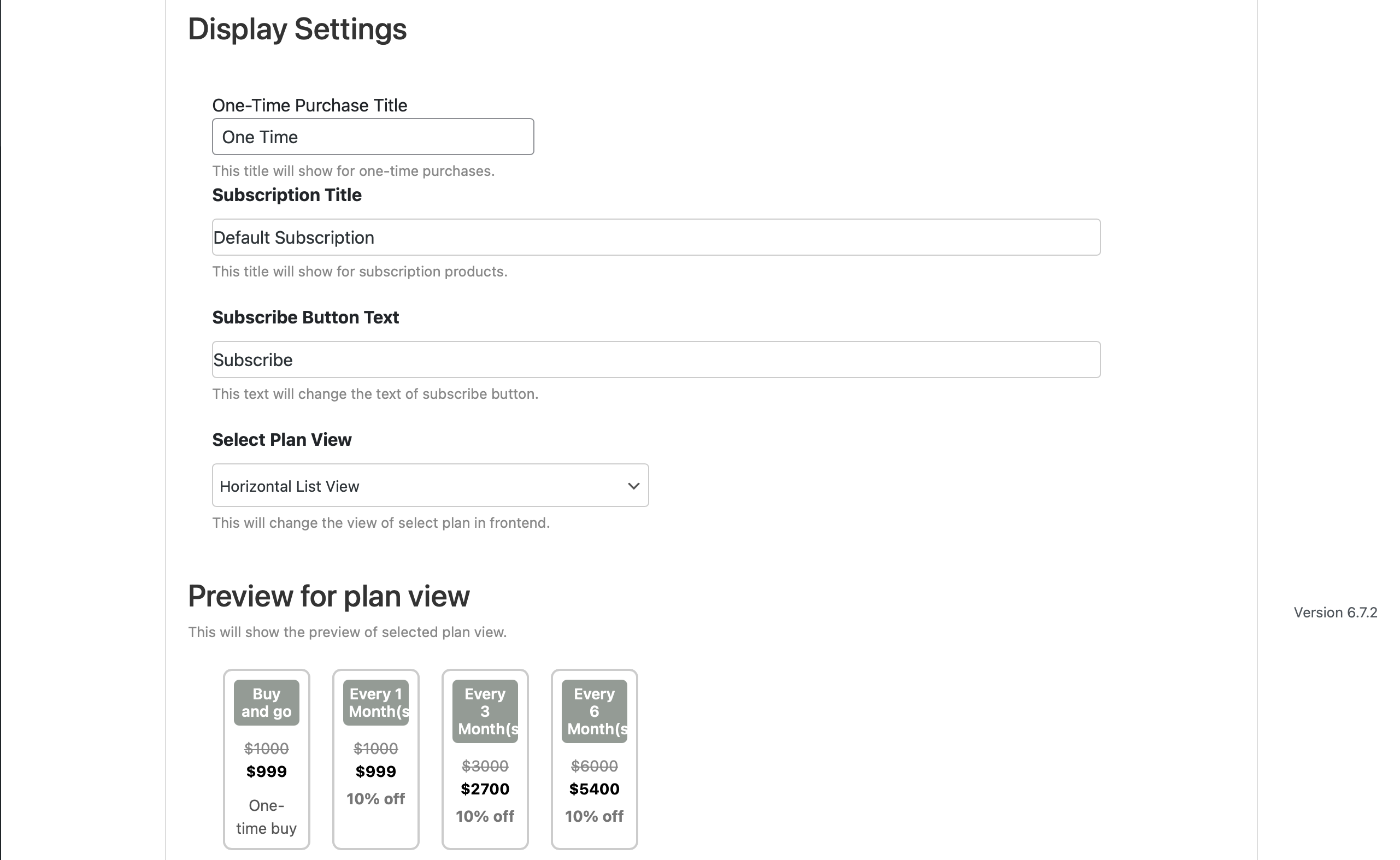 **Admin Subscription List**: Managing Woo Subscriptions in the WordPress dashboard.