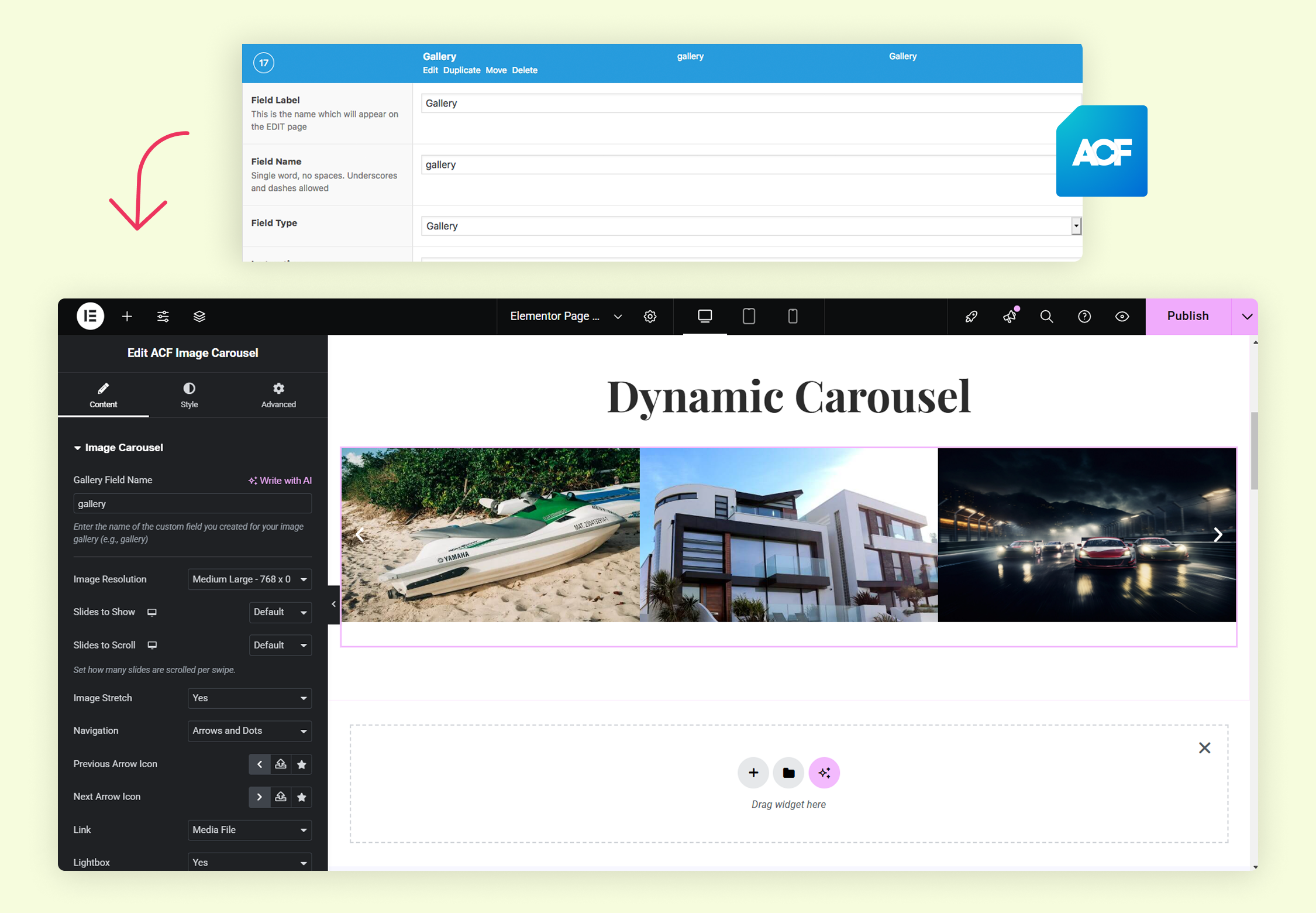 ACF Image Carousel (Pro)