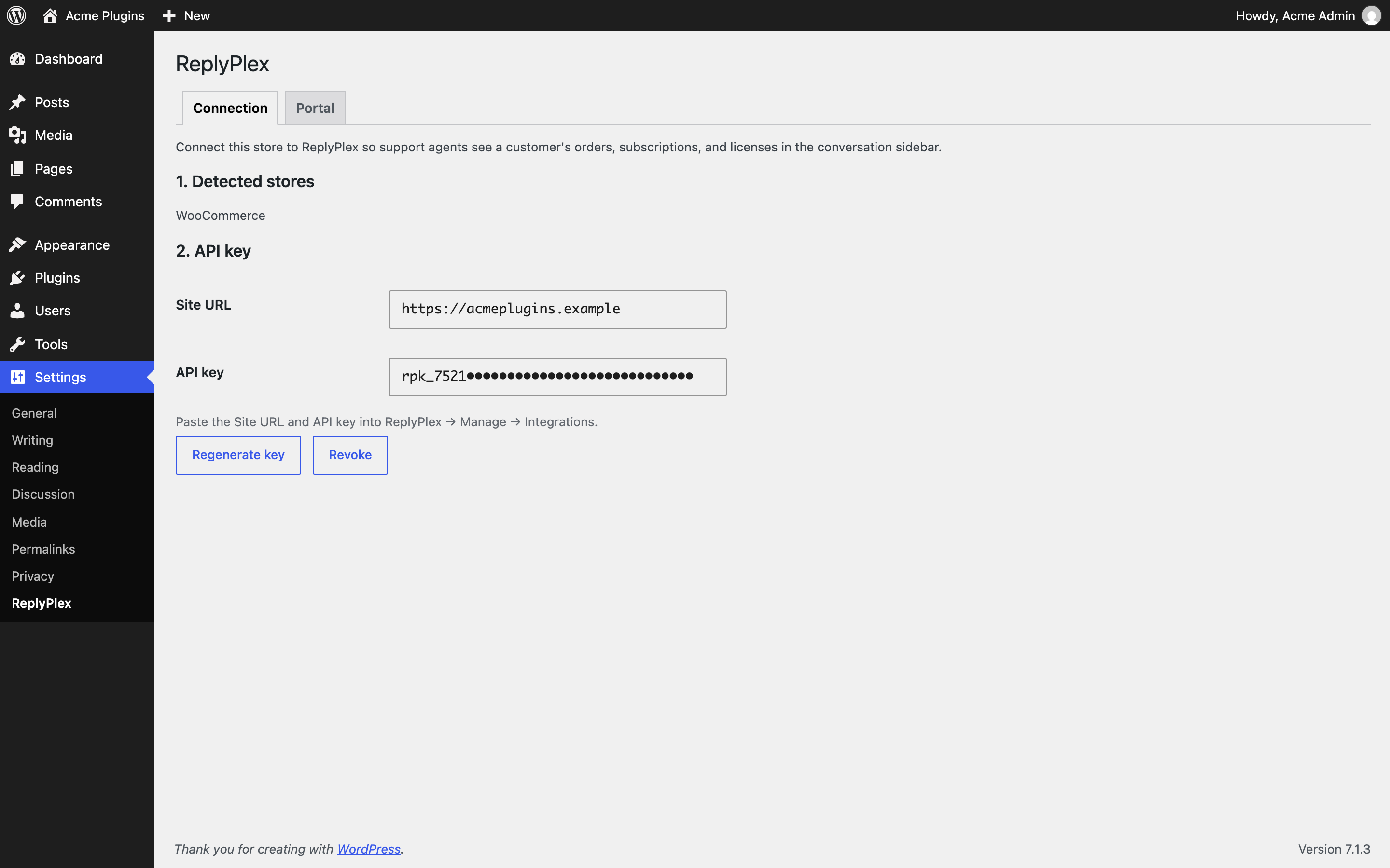 Knowledge sources: a documentation site, a GitHub repository of Markdown files, an uploaded .md file and resolved tickets.