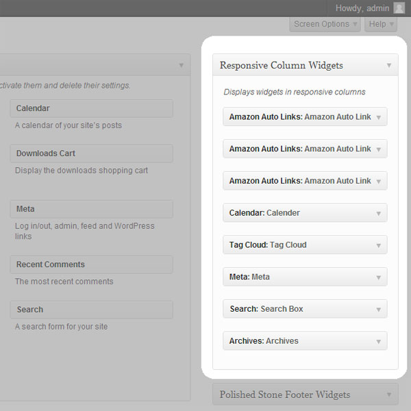 ***Adding Widgets***