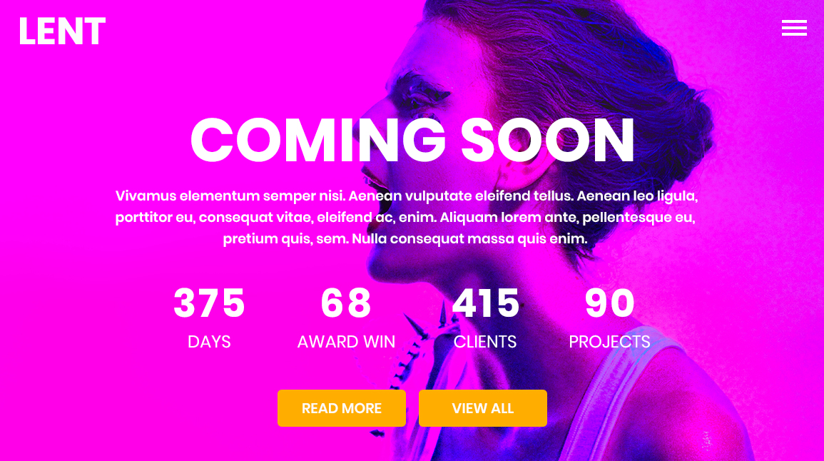Countdown timer section