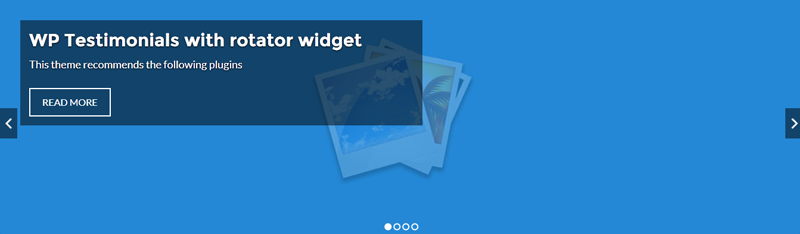 Setting page with slide effect