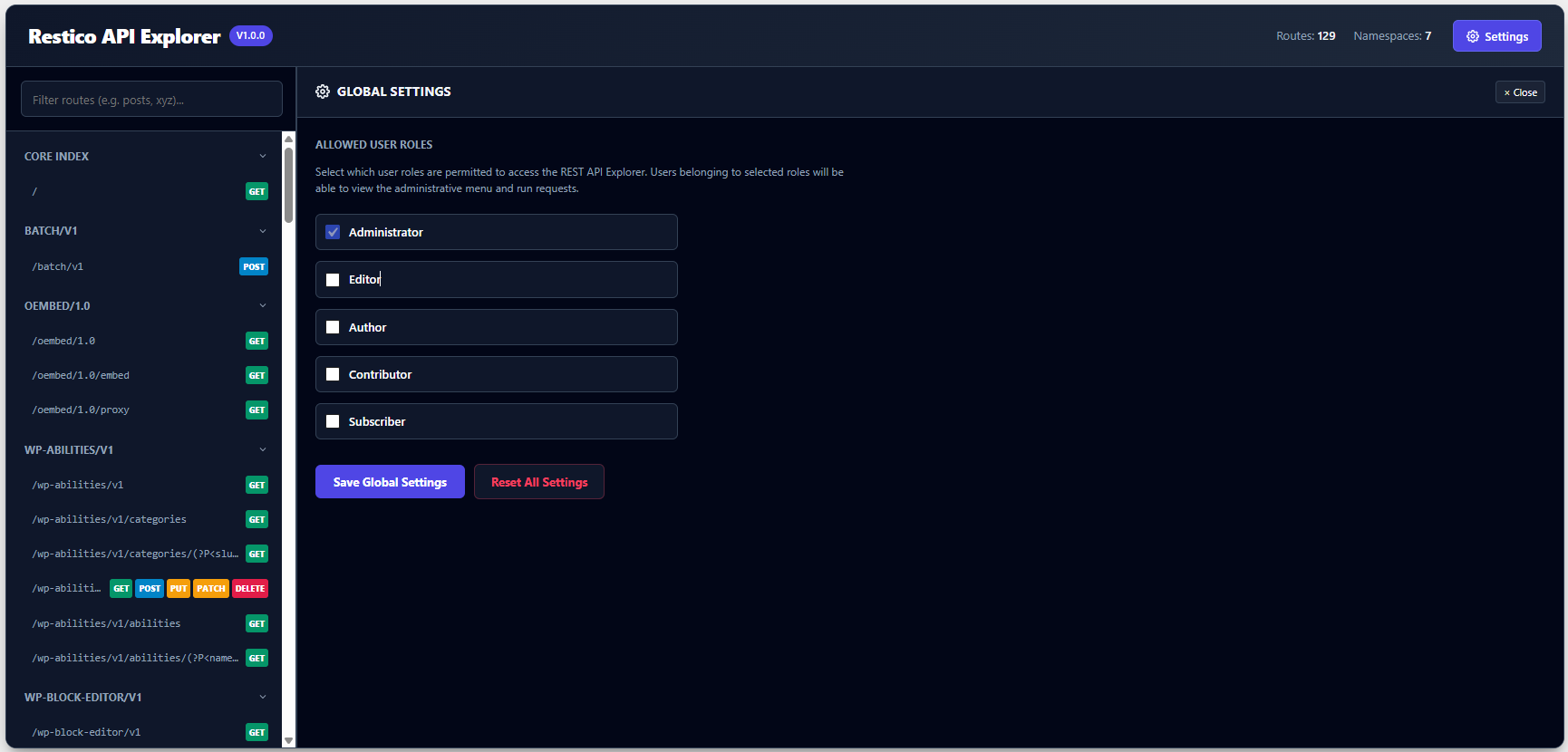 Response Analyzer with formatted JSON output, metrics, cURL generator, and Postman export.