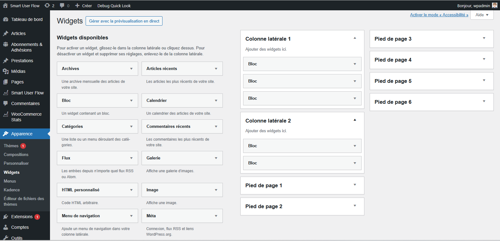 *Restored, ad-free classic editor view / Vue de l'éditeur classique restauré et sans publicité*\