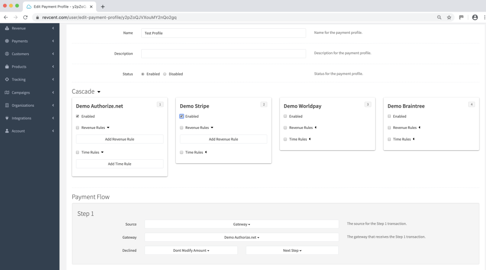 Customizable dashboard for deep dive reporting.