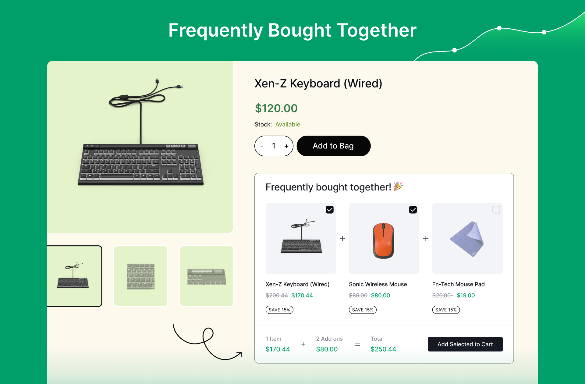 Product Mix and Match