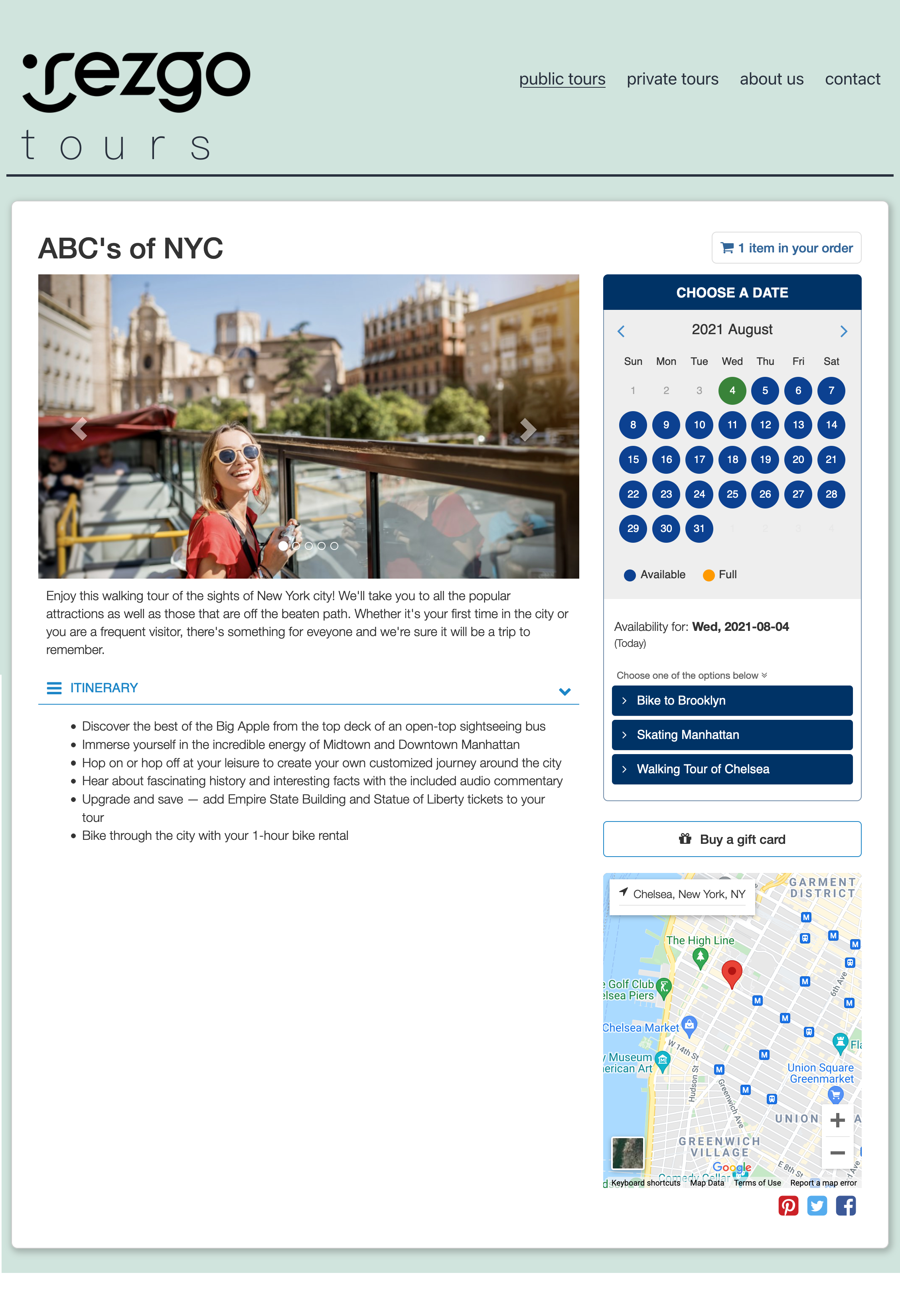 Detail pages are designed to provide your customers with all the