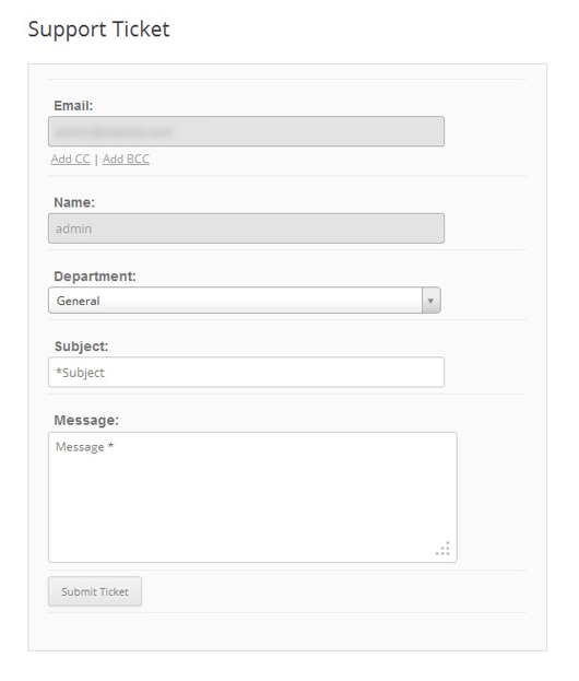 The form is displayed automatically when someone visits the page that you created. It will already include their name and email if they are logged in to your site.