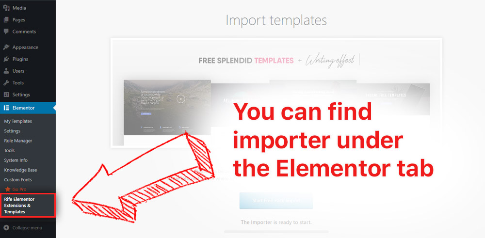 Where to find "templates import"