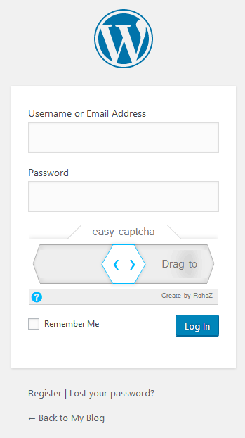 RohoZ Easy captcha automatically added to the form management(new form and edit form) section on "Contact Form 7".
