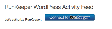 Authorization Button in the WordPress Dashboard