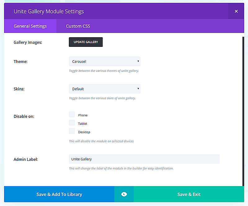 Tiles Gallery Theme