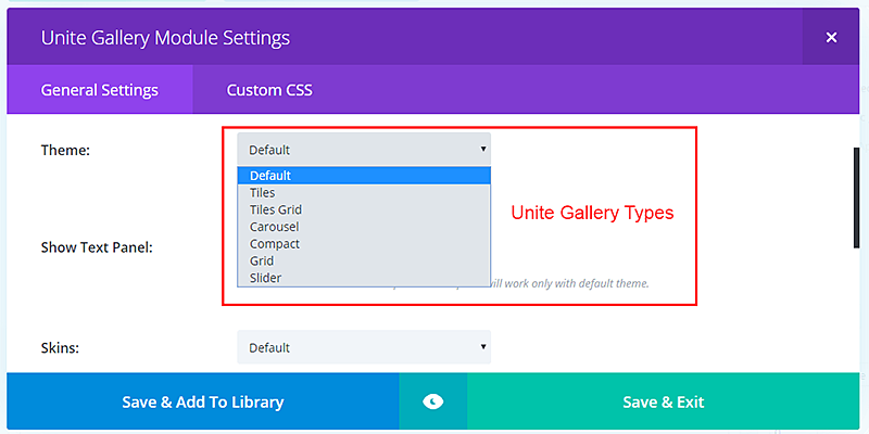 Compact Gallery Theme