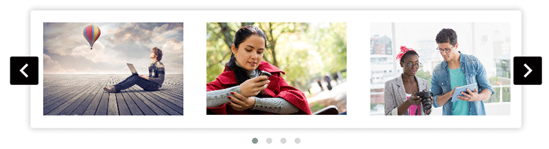 Image Slider with Title – 1 Item