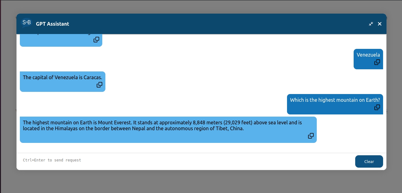 Image generation page