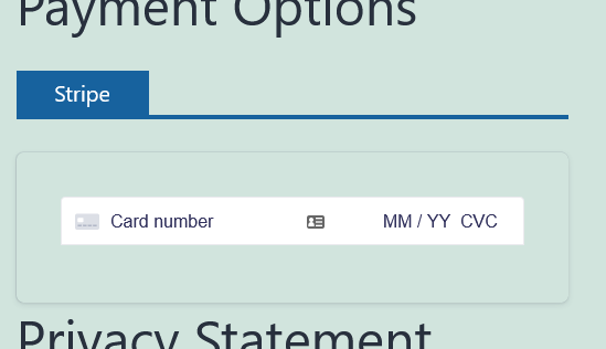 Plugin activation view.
