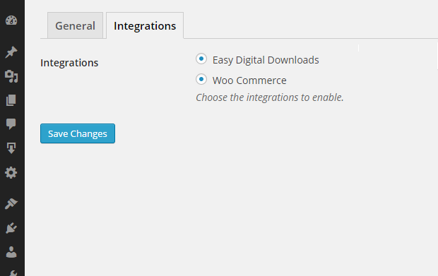 The second task is to select the e-commerce package you are using.