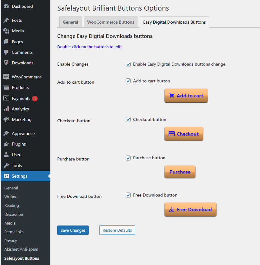 Available in elementor