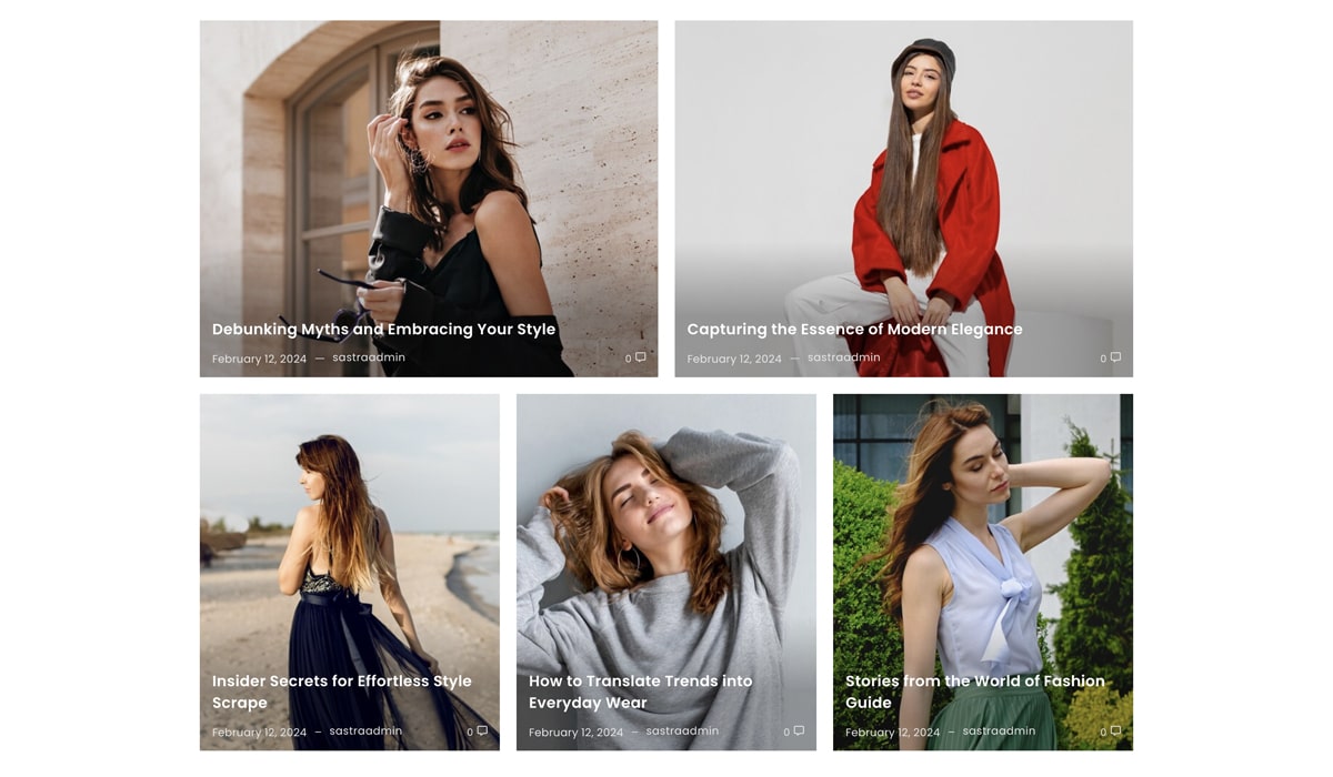 Elementor Post Grid, Slider & Carousel Widget: Post Grid / Post Slider / Post Carousel