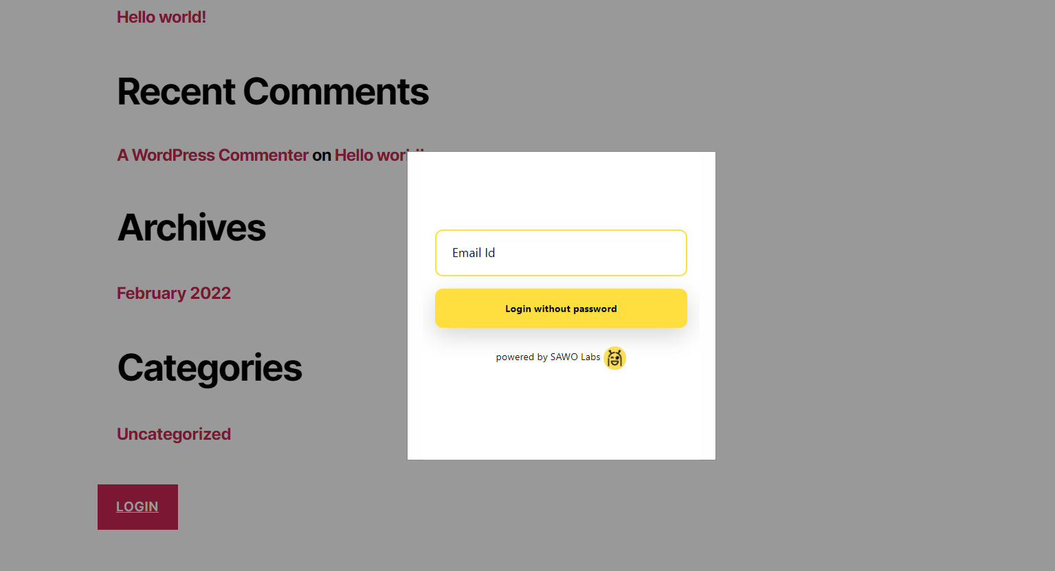 E-Mail authentication