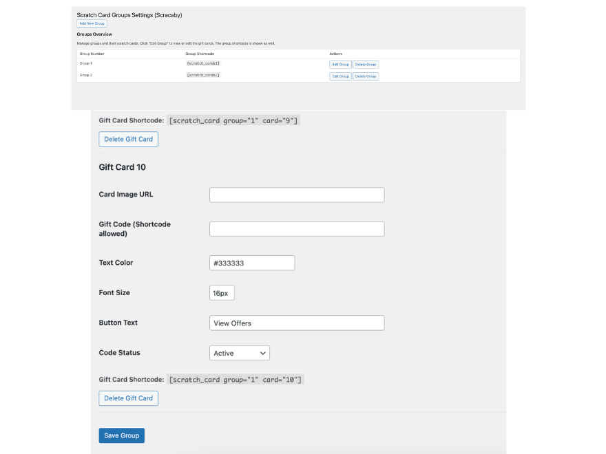 **Scratch Card Scratching Process**: Demonstrates the scratching interaction revealing the gift code.