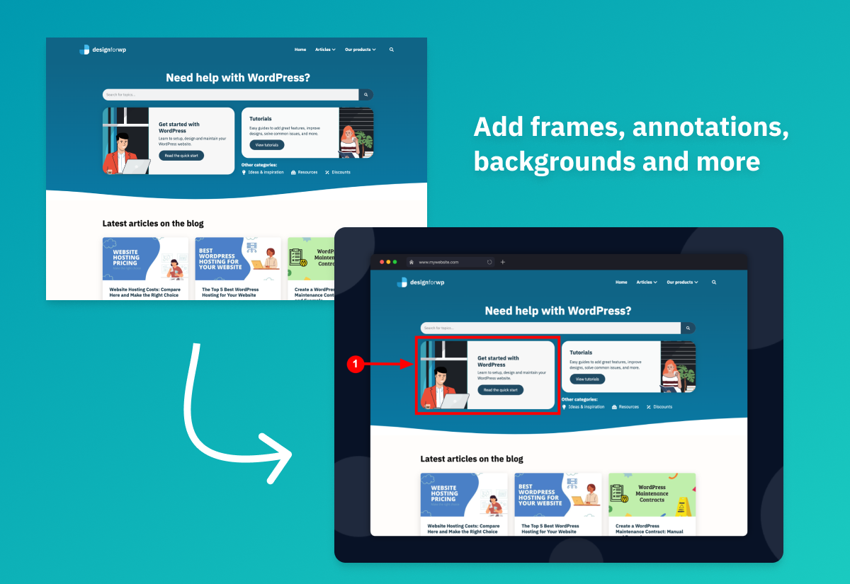 Adjust settings to customize ScreenGlow to your needs, and build stunning visuals.