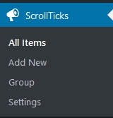 Plugin Menu