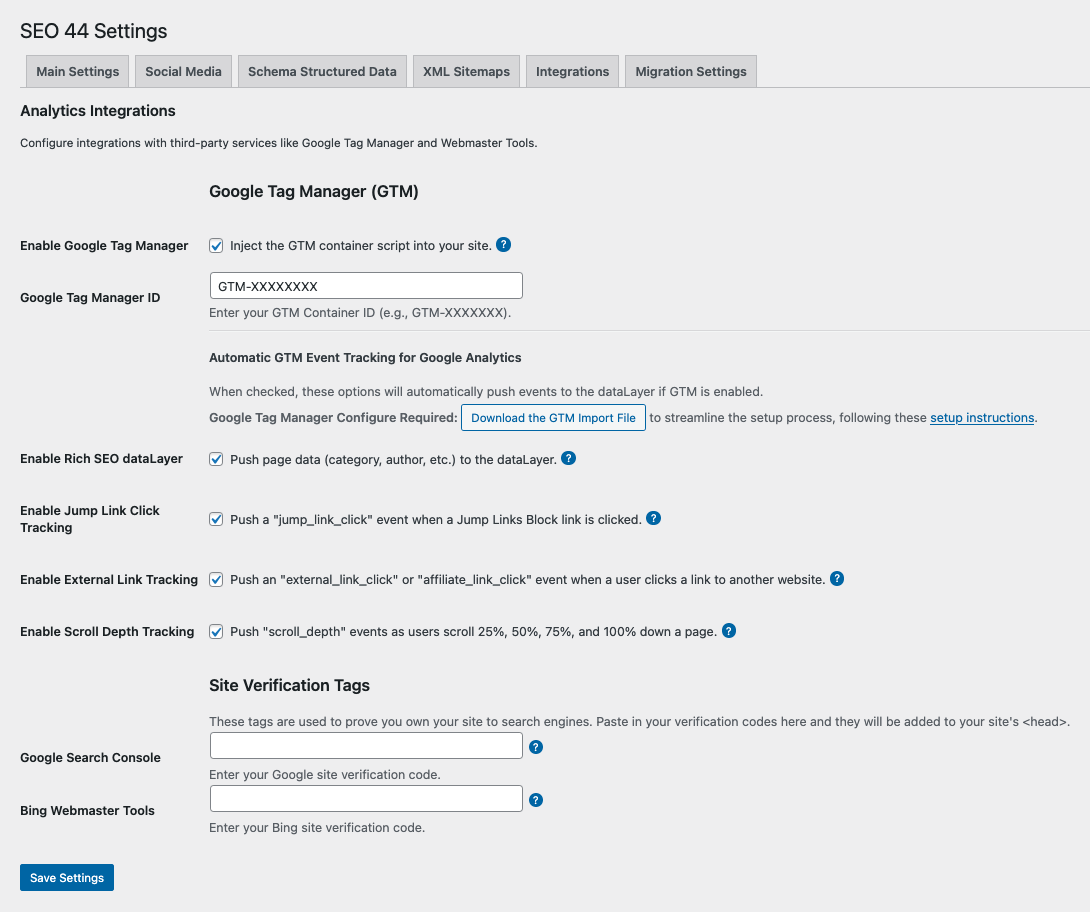 Published Vertical Jump Links, expanded and collapsed.