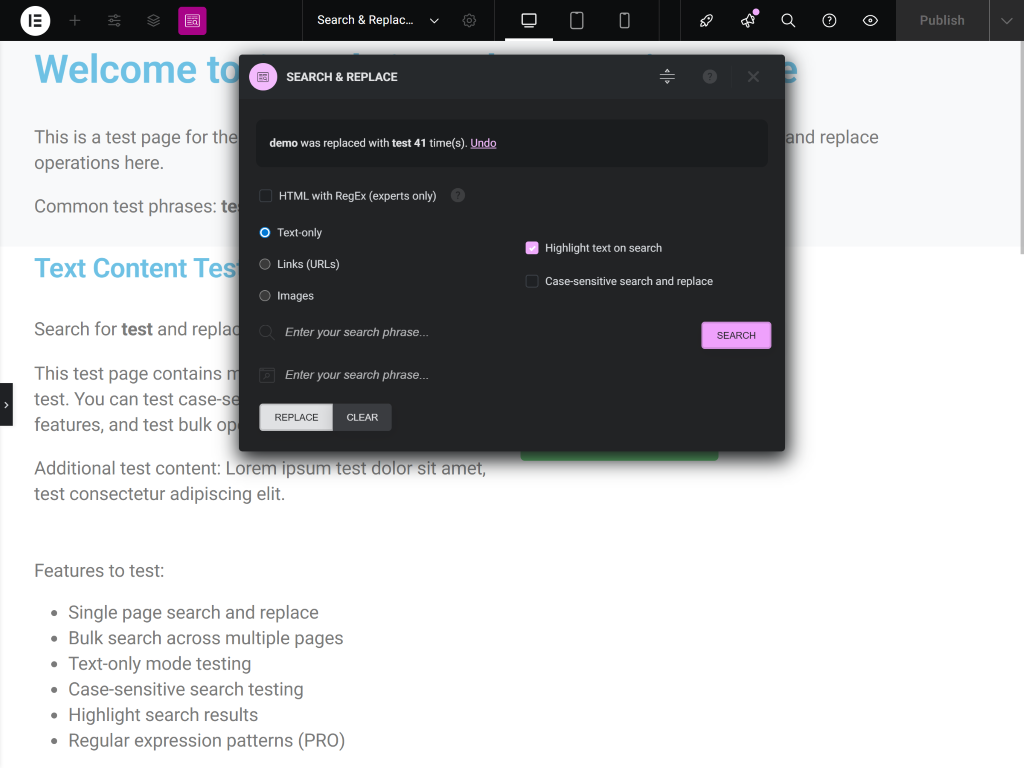 Keyboard shortcut tooltip