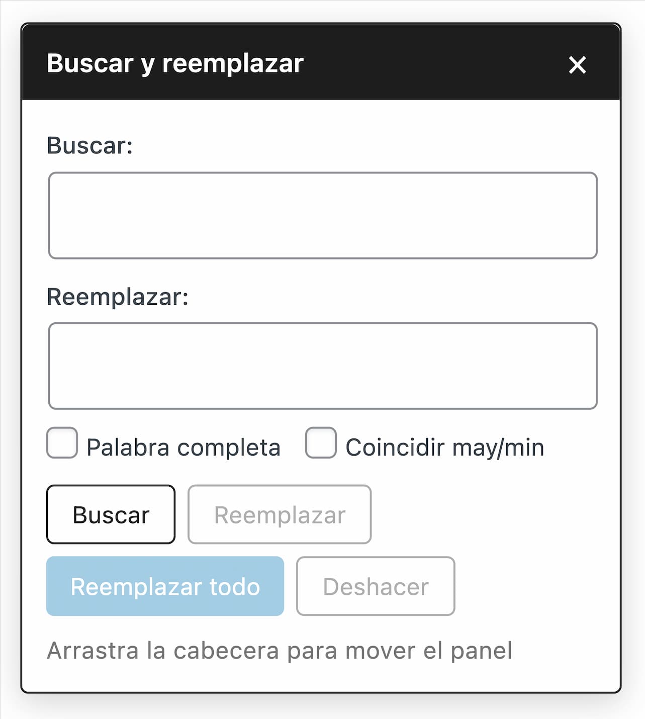 Visual highlighting of found text