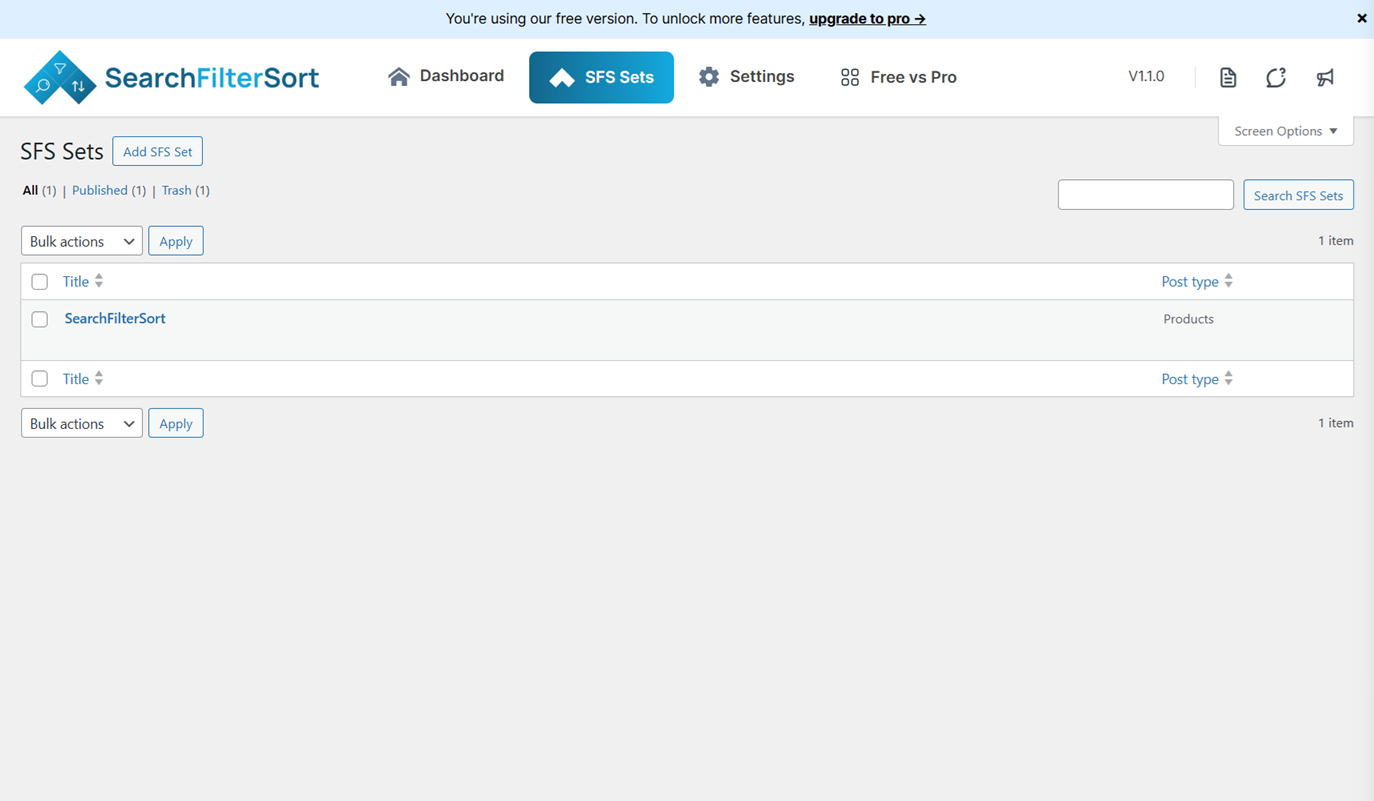 General Settings screen.