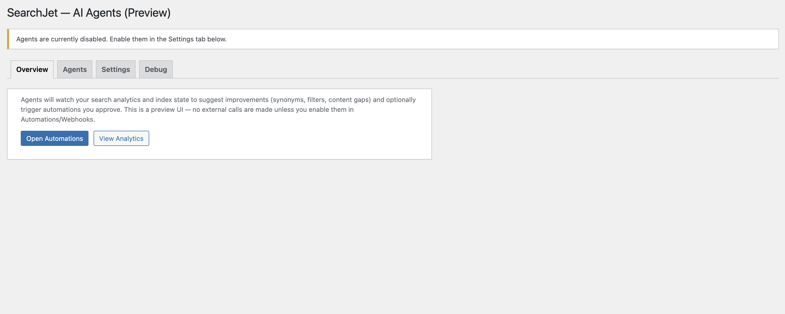 Instant Ajax results with thumbnails, prices, SKUs, and category badges