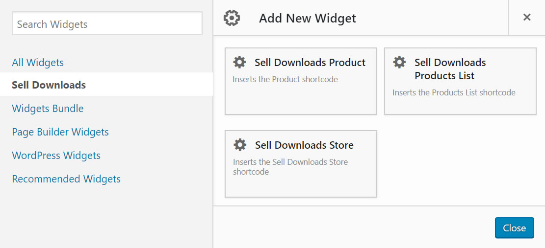 Integration with the Page Builder by SiteOrigin