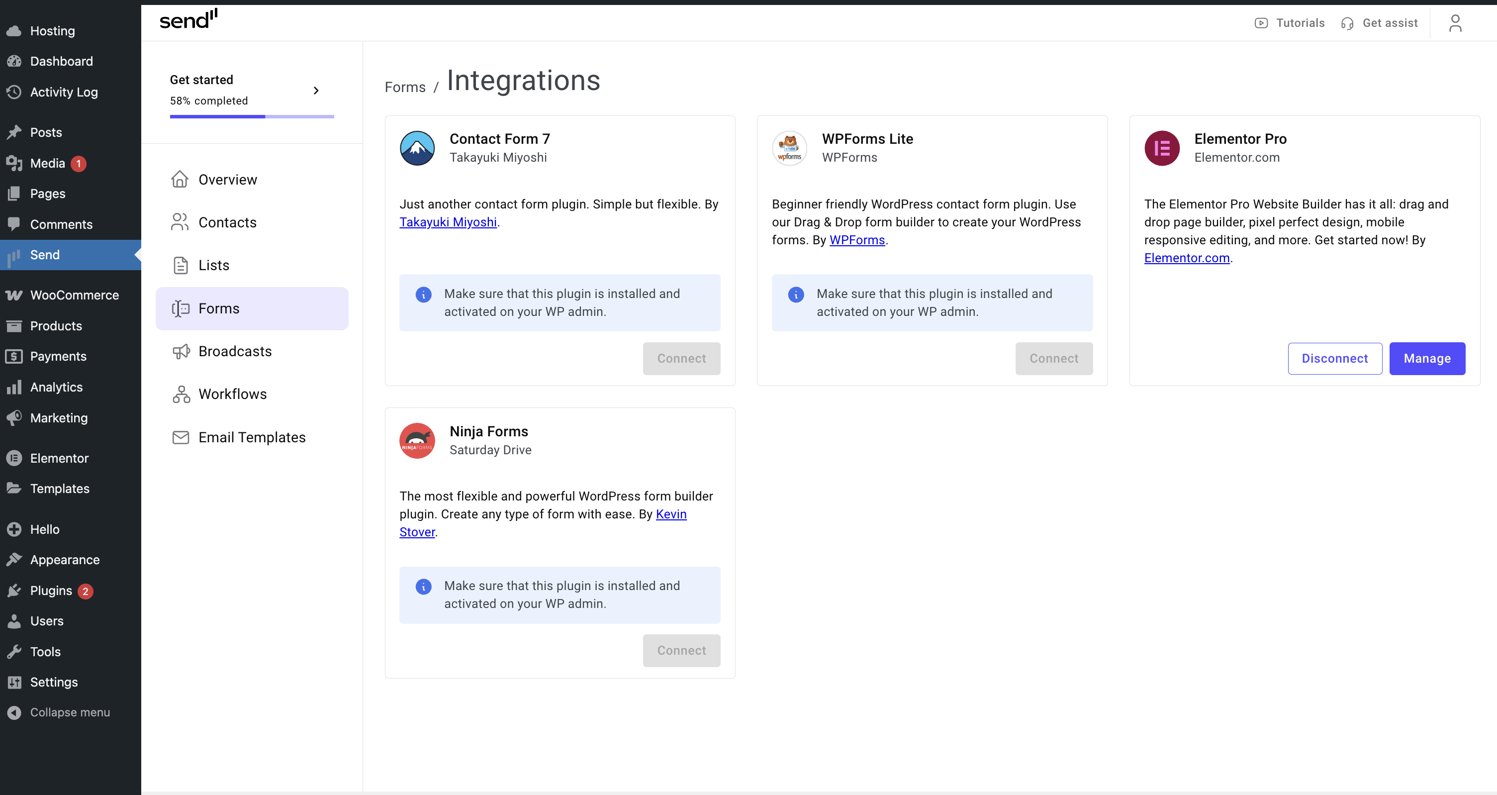 One click flows launch