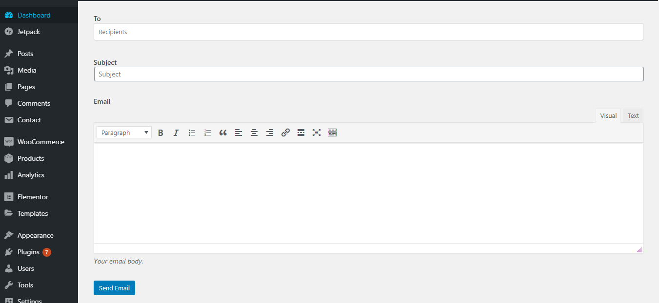 Send an email