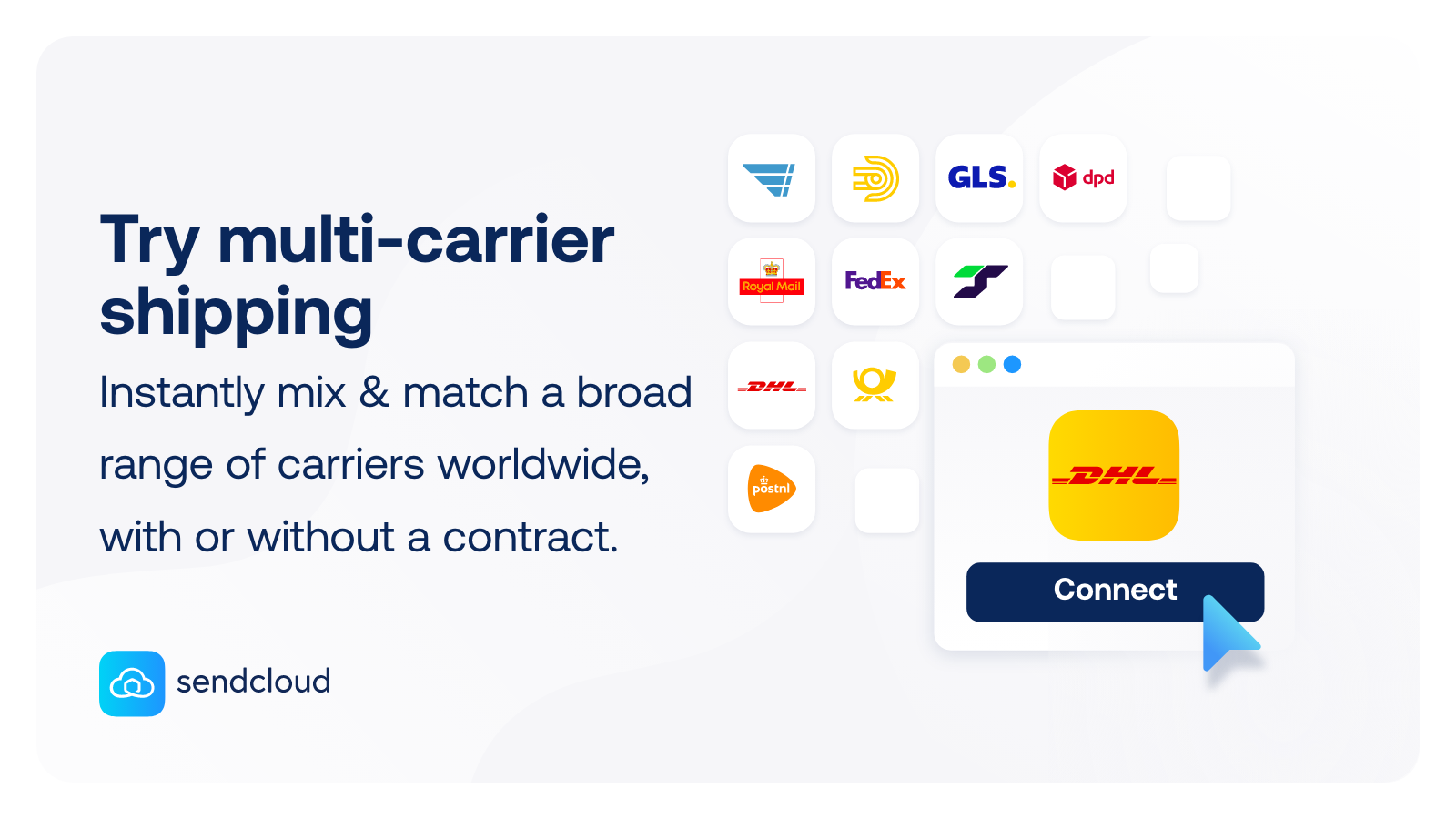 Try multi-carrier shipping | Sendcloud
