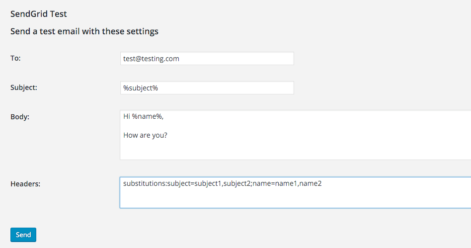 After activation "Settings" link will appear.