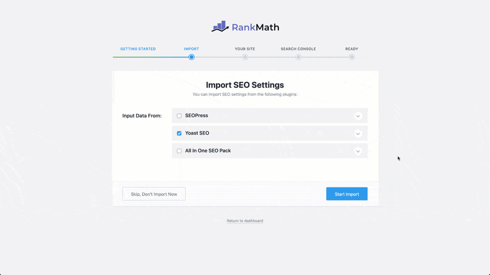 Rank Math Comes with a 404 monitor and easy-to-use Redirection Manager.