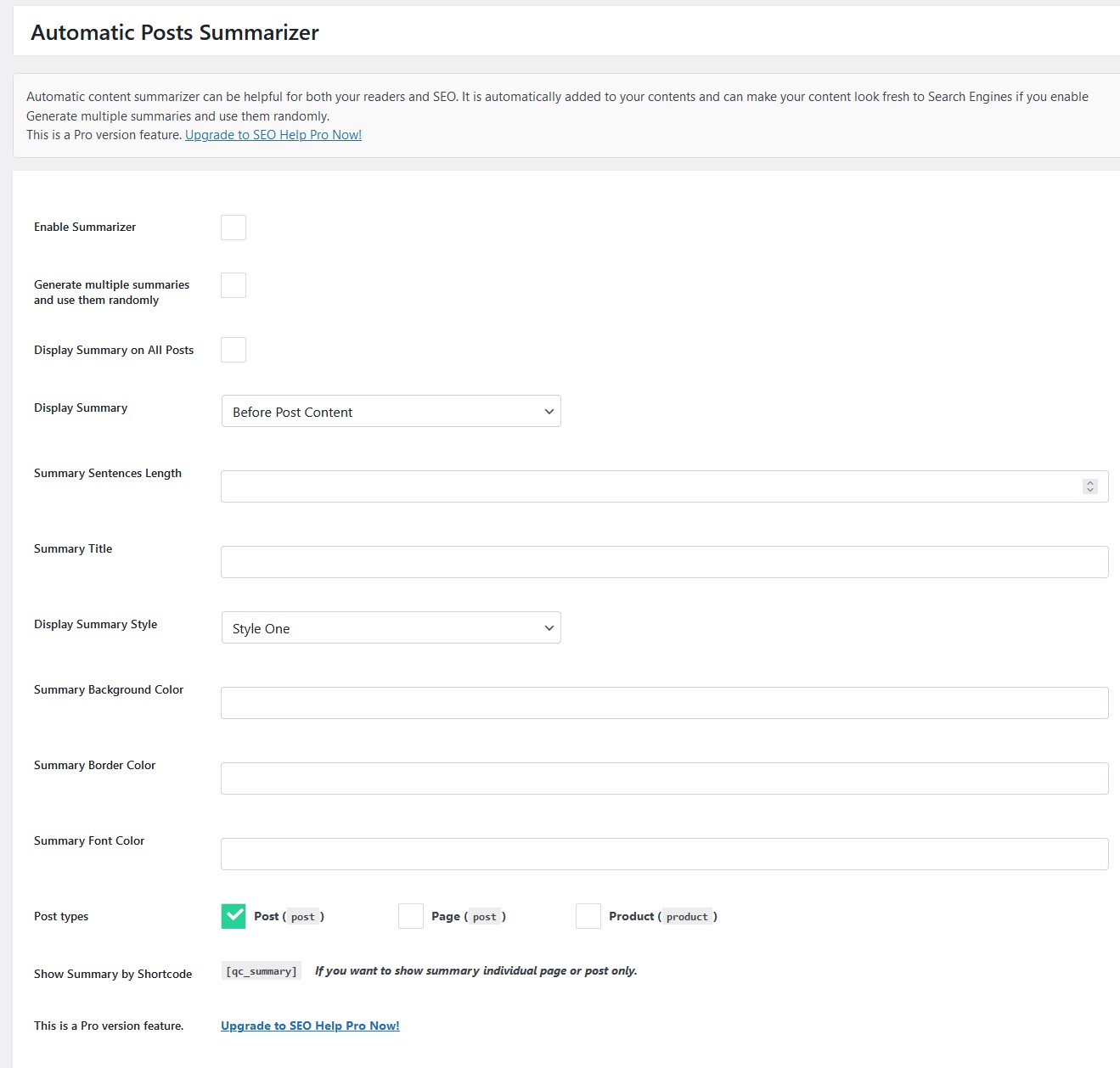 AI content generator Outline suggestions