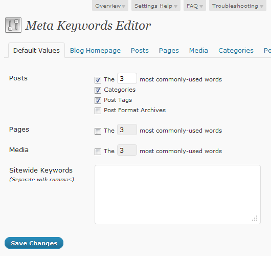 Code Inserter lets you insert custom HTML in various locations on your site