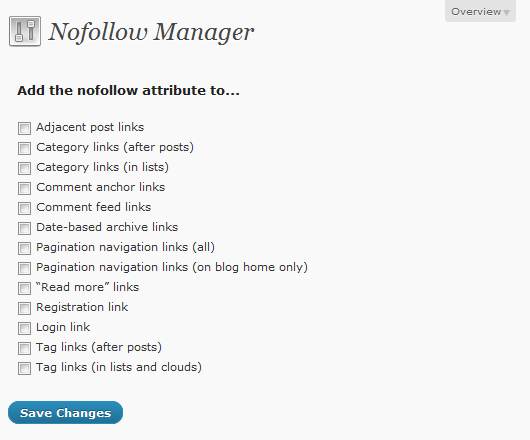 Linkbox Inserter encourages natural linkbuilding activity with link code boxes below your posts/pages