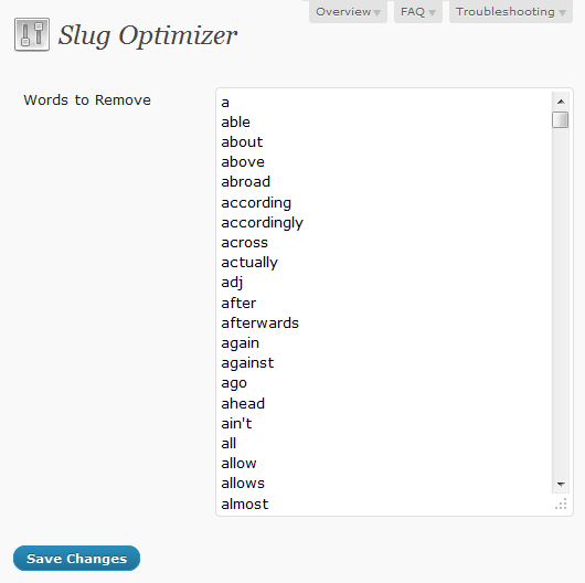 The Blog Homepage tab in Meta Description Editor