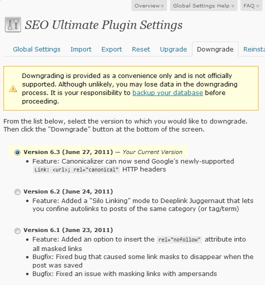 Nofollow Manager lets you add the nofollow attribute to various types of links