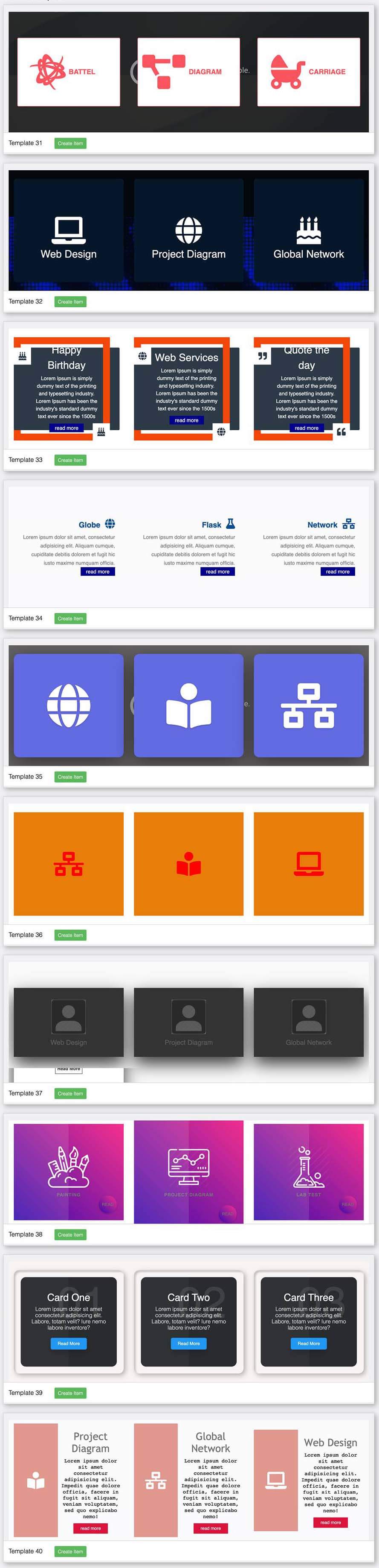 Service Box Template 41-50