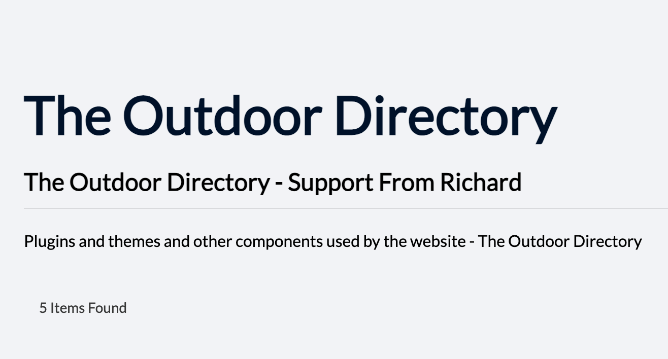 Tag page display - Tag descriptions on tag pages