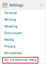 **Setting Menu** - Plugin setting menu is under wordpress settings menu